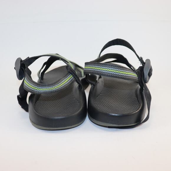 Chaco Z/2 Classic Sandals Men’s 12 Black Green Adjustable Toe Loop main image 5